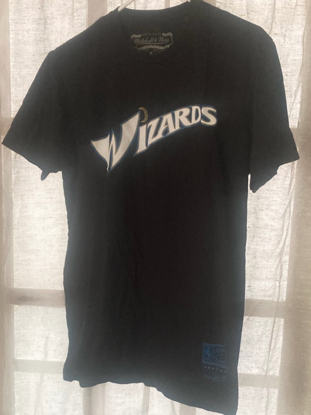 Mitchell & Ness Nostalgia Co. Washington Wizards NBA Basketball T Shirt Medium